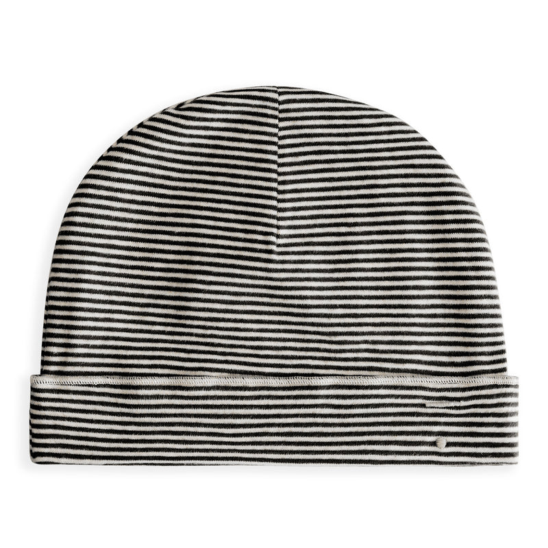 Gray Label Baby Beanie GOTS Pirate Black/Cream