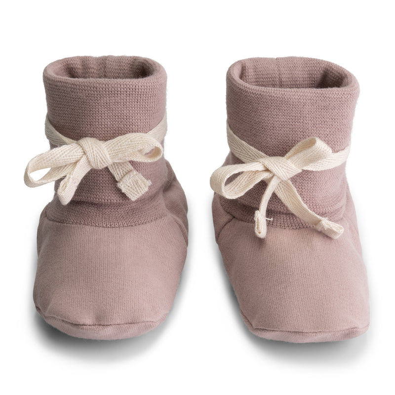 Gray Label Baby Booties GOTS Berry
