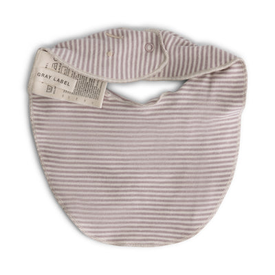 Gray Label Baby Bib GOTS Faded Pink/Cream