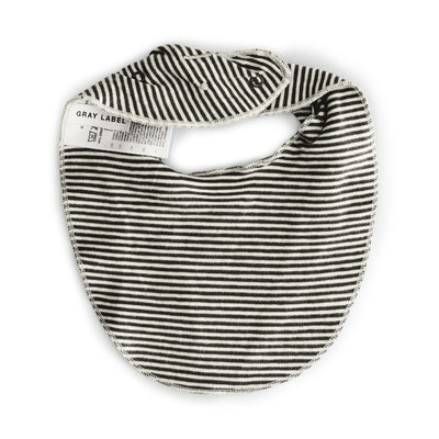 Gray Label Baby Bib GOTS Pirate Black/Cream
