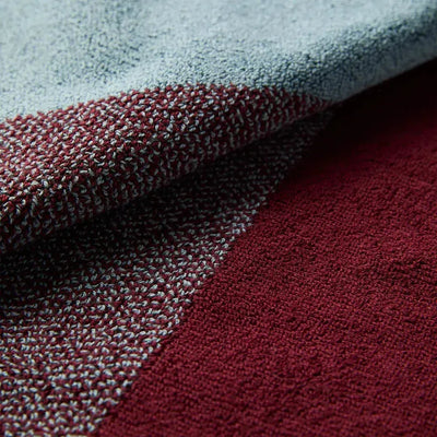 Suite702 Handdoeken Set Blend Sky Blue/Bordeaux