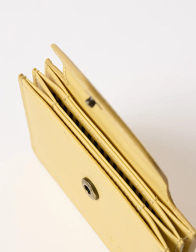 O My Bag Harmonica Wallet Butter Yellow Classic Leather