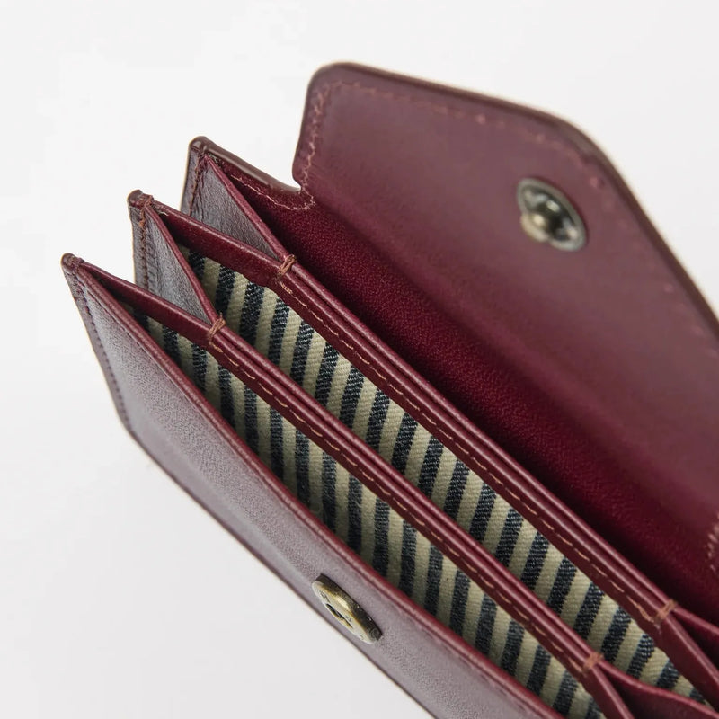 O My Bag Harmonica Wallet Dark Cherry