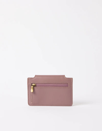 O My Bag Harmonica Wallet Pale Mauve Classic Leather
