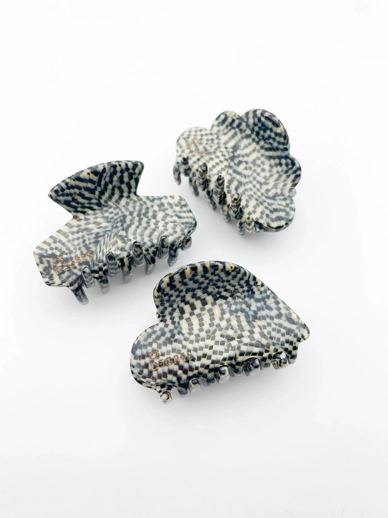 23 Degres Hair Clip Rectangle Dam