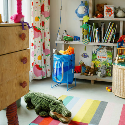 Susan Bijl Trash Rack Blue Medium