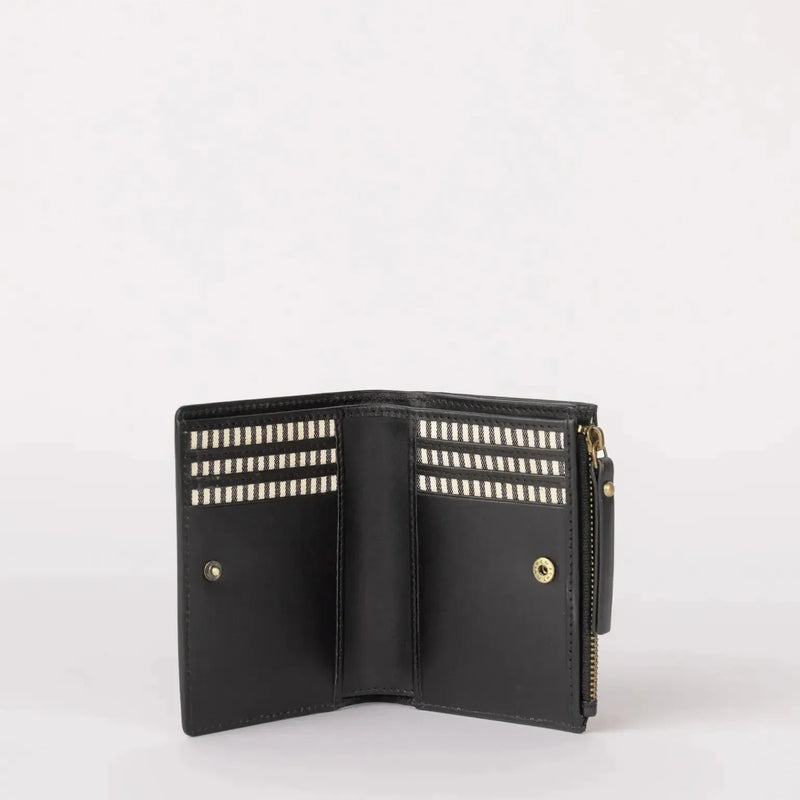 O My Bag Jamie Wallet Black Classic Leather