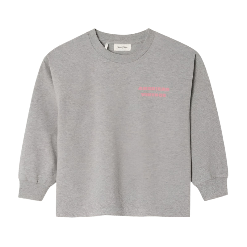 American Vintage Kids T-shirt Fizvalley Grey Chine