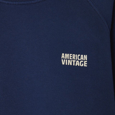 American Vintage Kids Sweater Izubird Vintage Navy