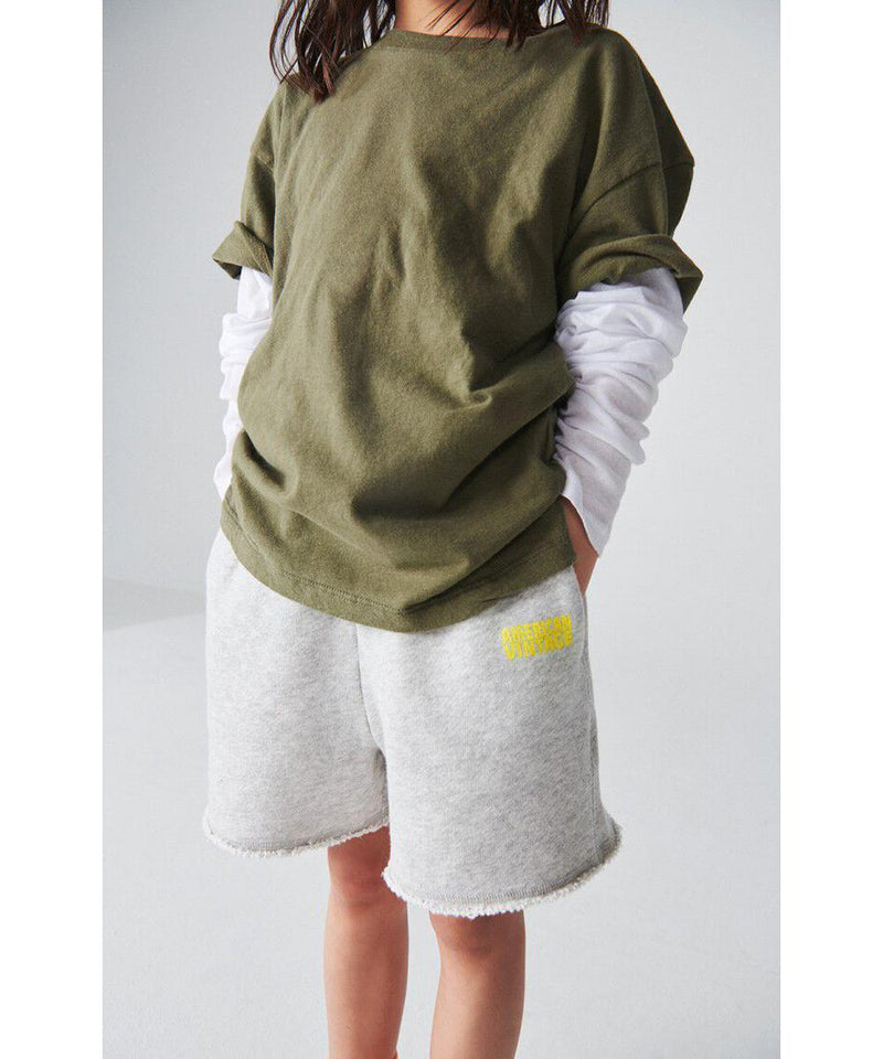 American Vintage Kids Kodytown Shorts Polar Melange