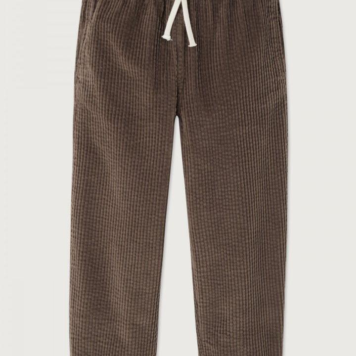 American Vintage Kids Pants Padow-B Marron Vintage