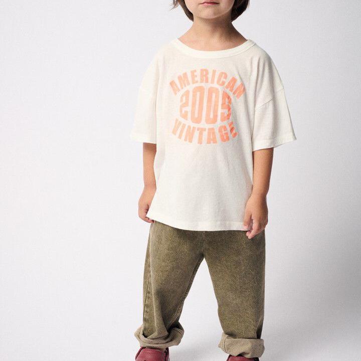 American Vintage Kids Pants Uzatown Olive