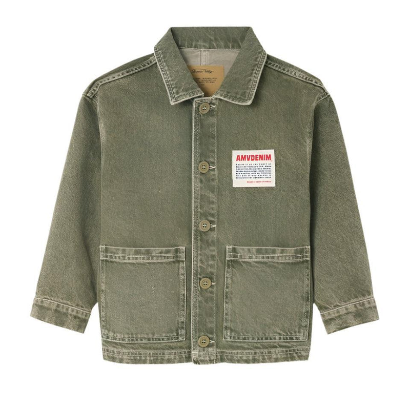 American Vintage Kids Jacket Uzatown Olive