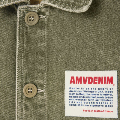 American Vintage Kids Jacket Uzatown Olive