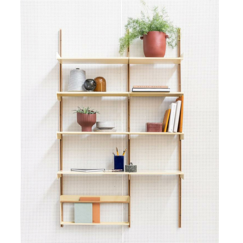 Atelier Belge Complete Modul Library Set (Oak/Walnut)