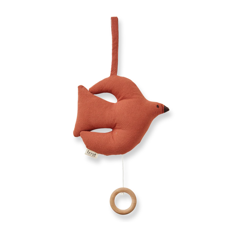 Ferm Living Swif Bird Music Mobile Baked Clay
