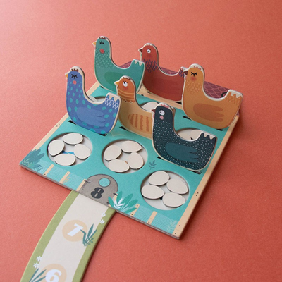 Londji  Pocket Game - Cluck, Cluck! the fox