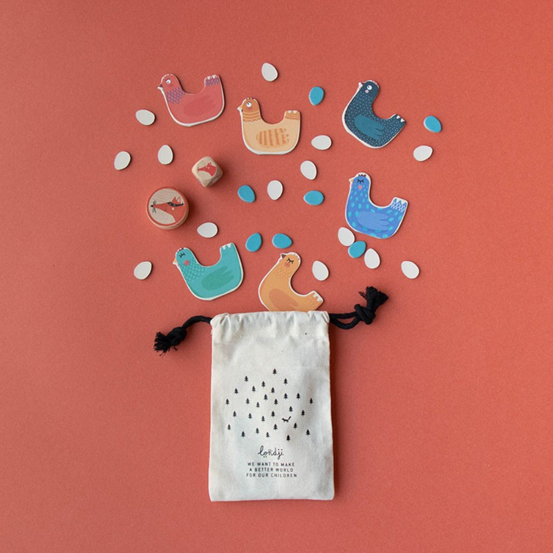 Londji  Pocket Game - Cluck, Cluck! the fox