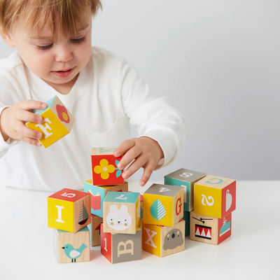 Petit Collage Alfabet Blokken