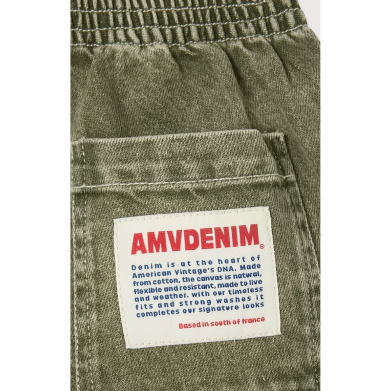 American Vintage Kids Pants Uzatown Olive