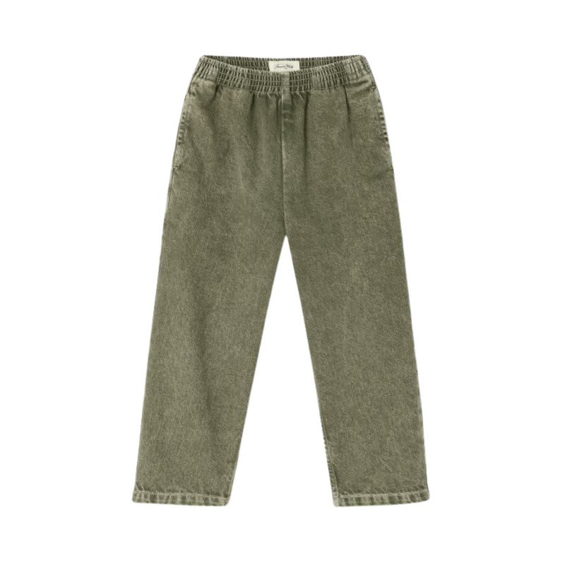 American Vintage Kids Pants Uzatown Olive