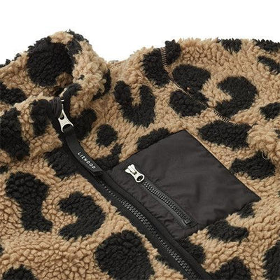 Liewood Nolan Pile Jacket Mega Leo Oat Mix