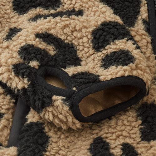 Liewood Nolan Pile Jacket Mega Leo Oat Mix