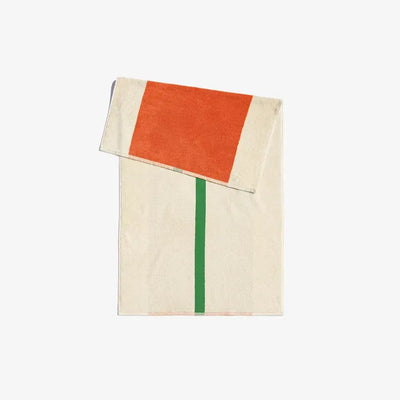 Suite702 Handdoek Orange/Green