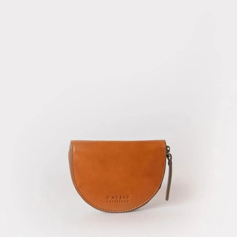O My Bag Laura Coin Purse Cognac Classic Leather