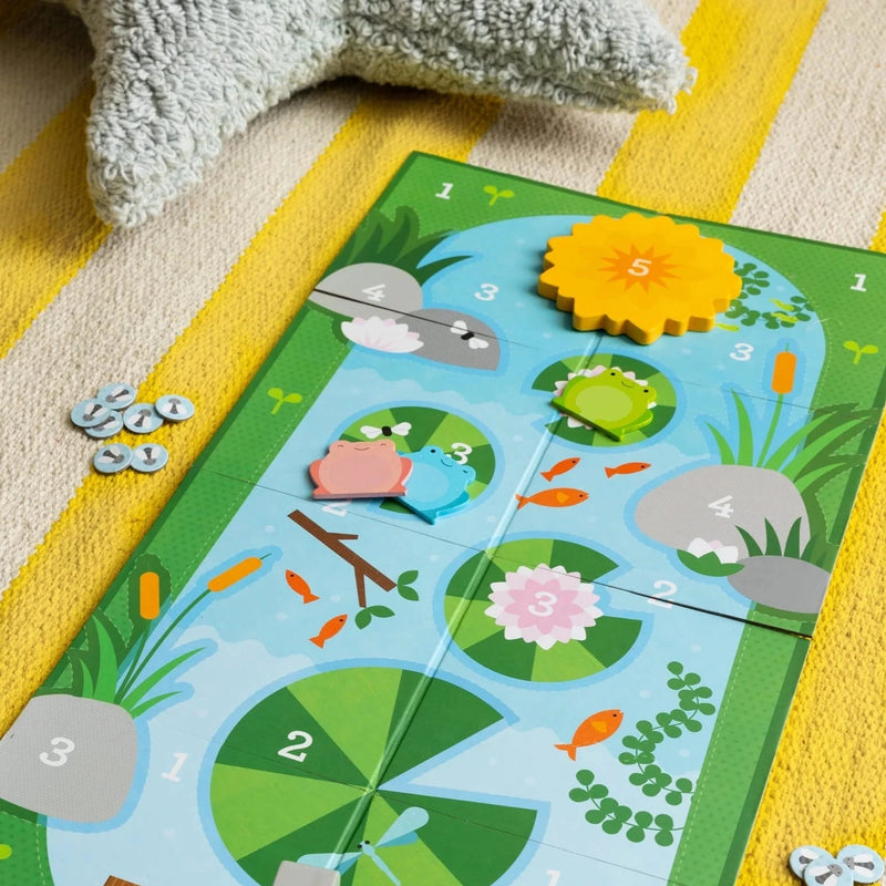 Petit Collage Frog Game Leaping Frog