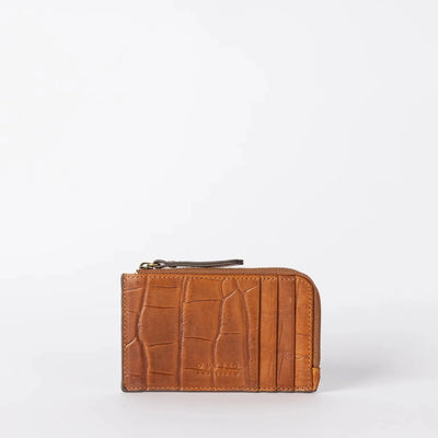 O My Bag Lola Coin Purse Cognac Croco