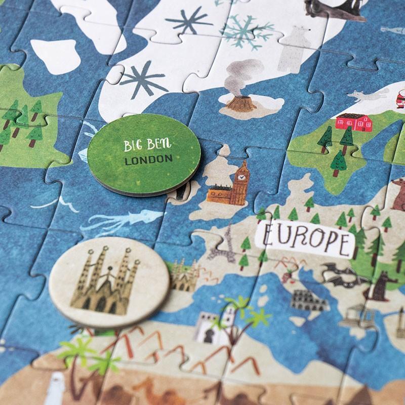 Londji Puzzel Discover The World