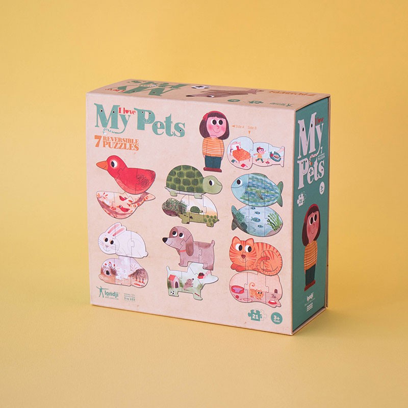 Londji  Puzzle - I Love My Pets