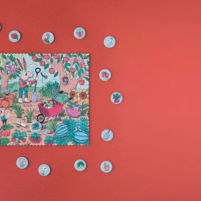 Londji  Puzzle - Rabbit's Garden