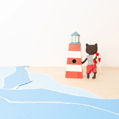 Maileg Sauveteur Tower With Cat