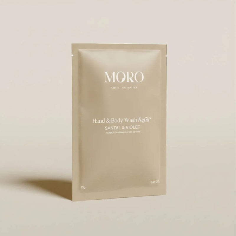 Moro Hand & Body Wash Refill Santal & Violet