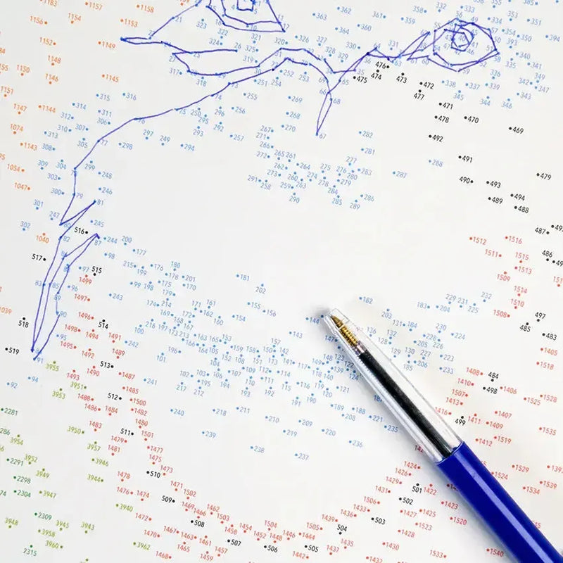 Stratier XL-Spelposter Dot To Dot Poster