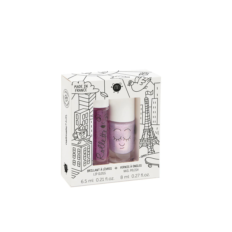 Nailmatic Nail Polish & Lip Gloss Set Lovely City