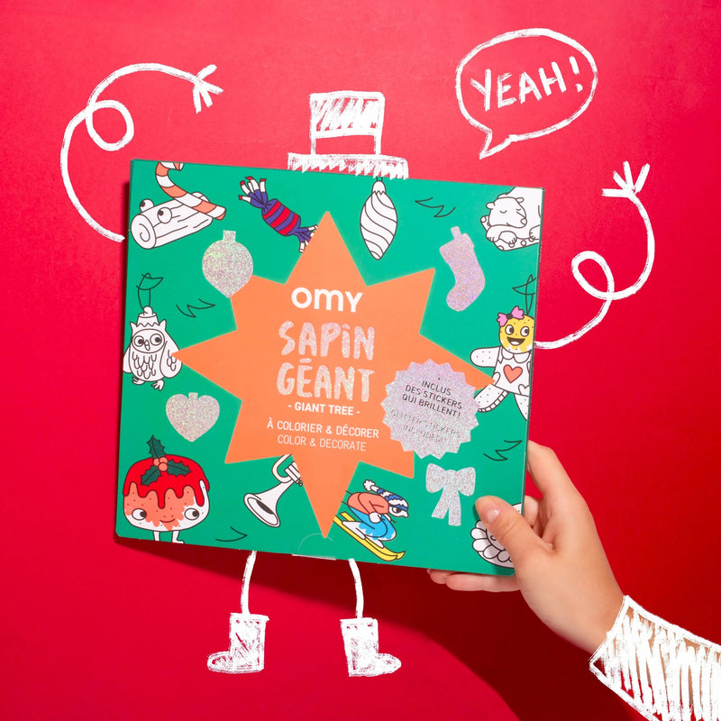 OMY XL Kleurposter Giant Tree