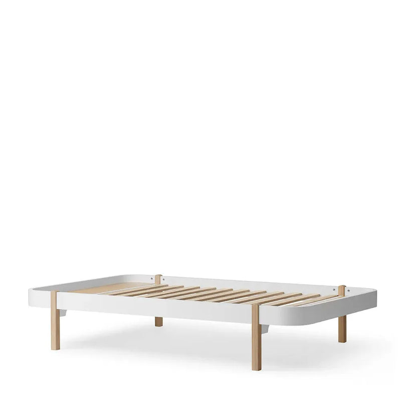 Oliver Furniture Wood Lounger Bed 120x200cm White/oak 041567