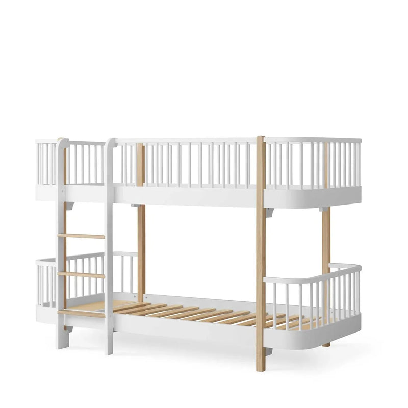 Oliver Furniture Original Low Bunk Bed 90x200cm White/Oak 041575
