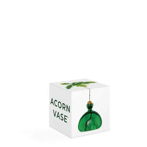 Ilex Studio Acorn Vase Emerald Green