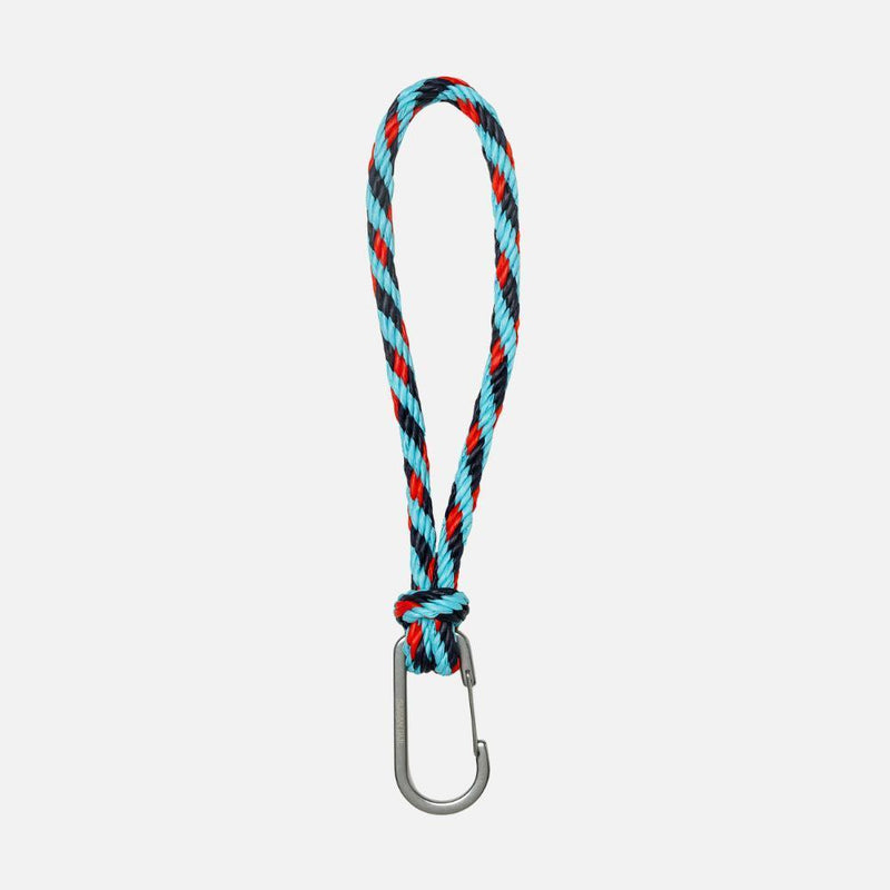 Susan Bijl The New Kumihimo Keychain Water & Red Alert