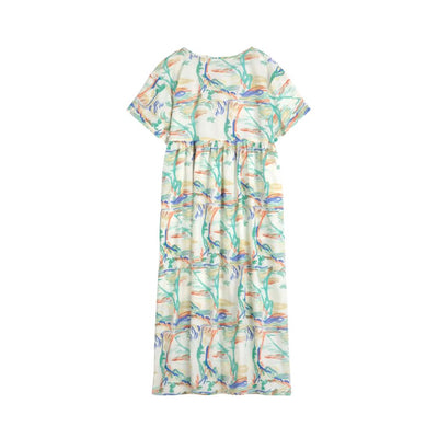 Bobo Choses ADULT Spring Landscape Print Loose Dress