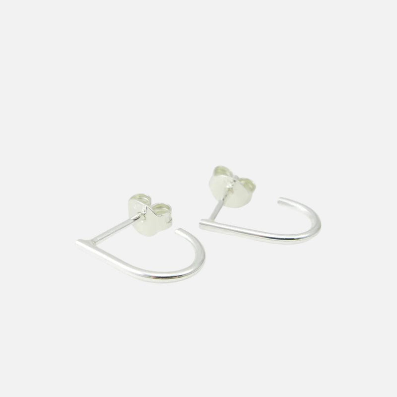 Studio MHL Oorbellen U-Vorm Zilver Small