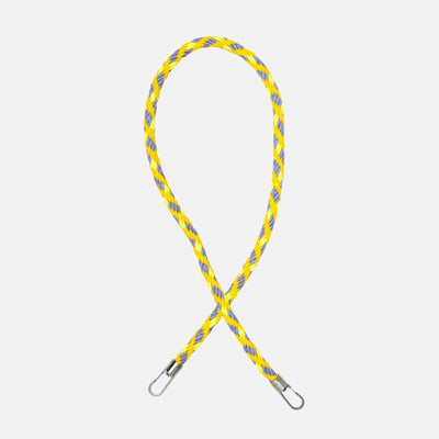 Susan Bijl The New Kumihimo Strap Treble & Fluo Yellow