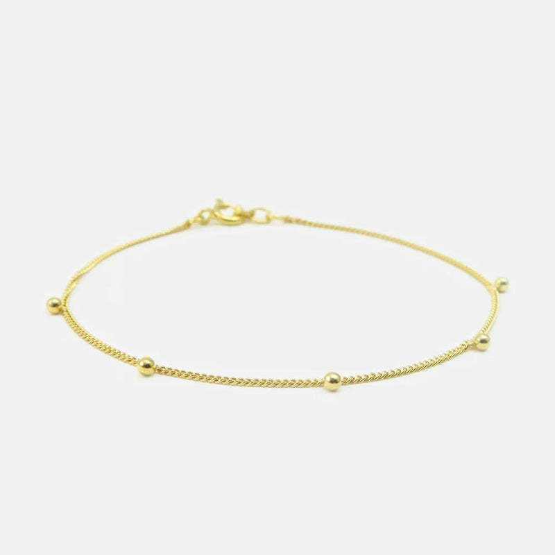 Studio MHL Armbandje Met 5 Bolletjes Goud