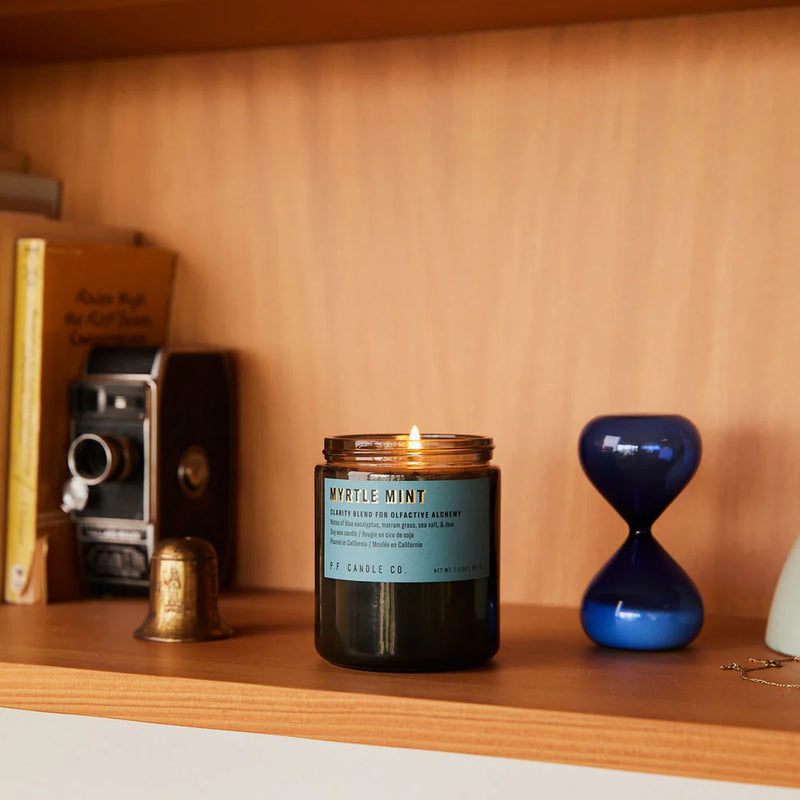 P.F. Candle Co Kaars Soyawax Myrtle Mint