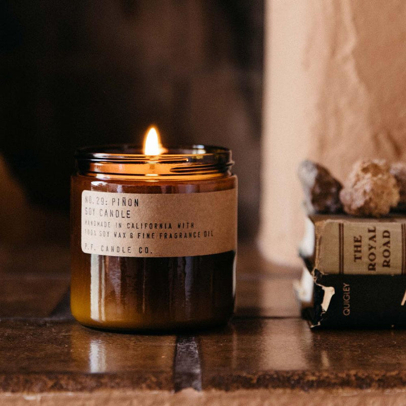 P.F. Candle Co Kaars Soyawax Pinon