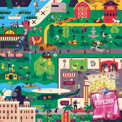 Piab Puzzle In A Bag Hollywood